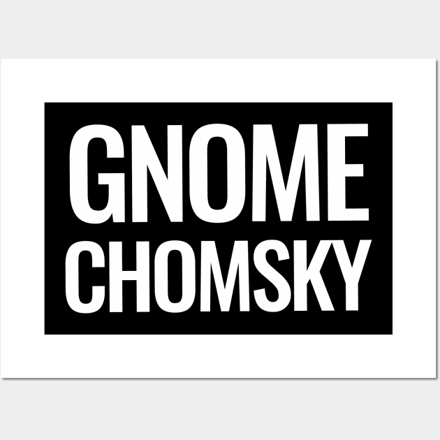 Linguist Chomsky Wall Art by isstgeschichte